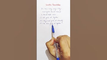 #Circular Permutations#CBSE Class 11th & 12th Maths#All Competitive Exams#short#shorts