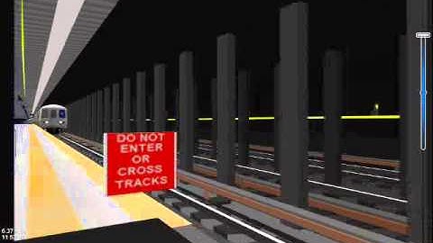 OpenBve:R46 A Train Arriving And Departing 42 Street