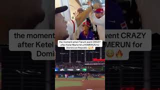Fanum Goes CRAZY After Ketel Marte Hits a HOMERUN vs Venezuela ⚾🔥