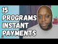 Affiliate Programs That Pay Instantly 2021 - 15 programs for instant payment