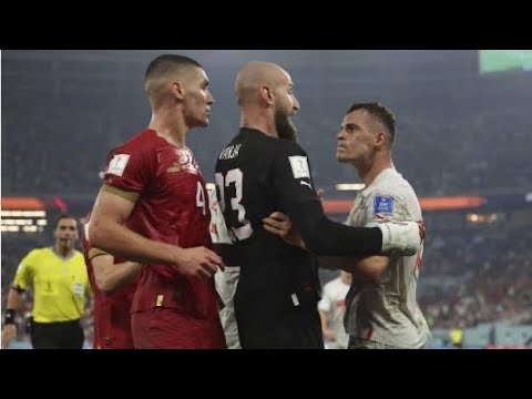 Granit Xhaka vs The entire representative of Serbia