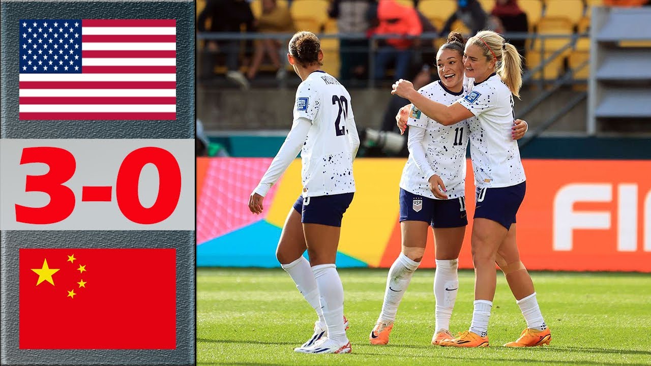 USA vs China Highlights | Women's Football Friendly International | 12.3.2023