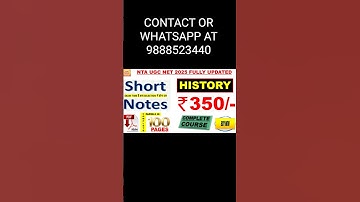 ugc net June 2025 history short notes | ugc net short notes net jrf crack in june 2025 #shortnotes