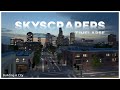 Building a city 65 s2  skyscrapers  minecraft timelapse