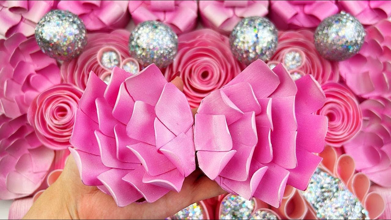 Compilation set★ASMR SOAP★Crushing soap★Cutting soap cubes★FOAM&GLITTER&STARCH★