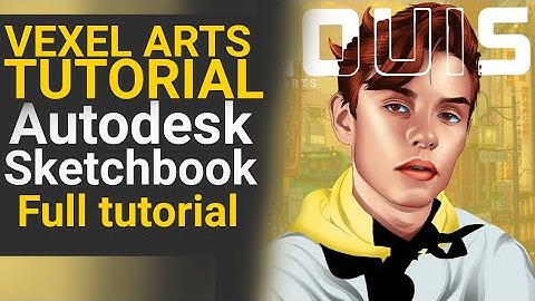 Vexel Art Tutorial using Autodesk Sketchbook (Full Tutorial) w/ Art Shoutout!!!