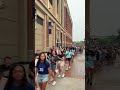 The line to get into the largest women’s sports event ever held in NYC
