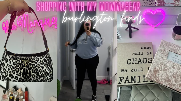 vlog | shopping with my momma bear + burlington fi...