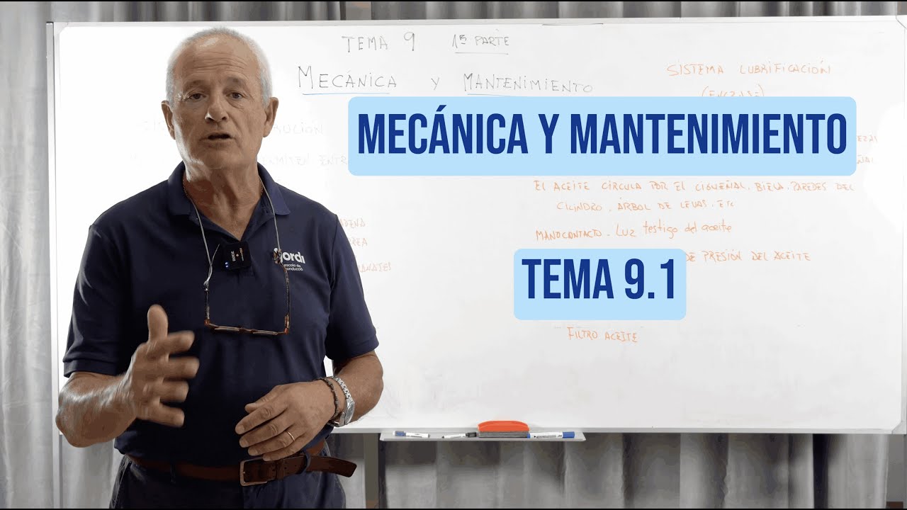 CARNET C (Actualizado 2024) -TEMA 9.1- MECÁNICA Y MANTENIMIENTO| Clases con Jordi |Teórica de camión