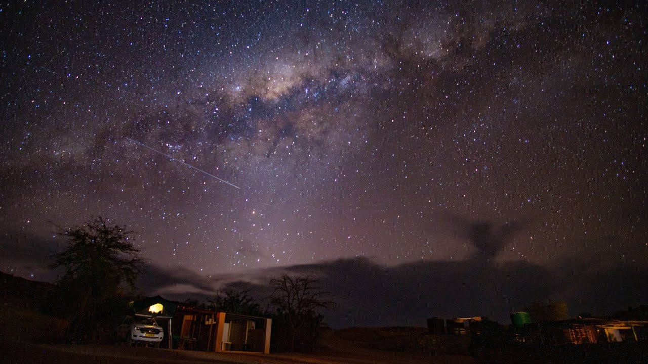 Watching the Milky Way Rise in Namibia (360 Video) - YouTube