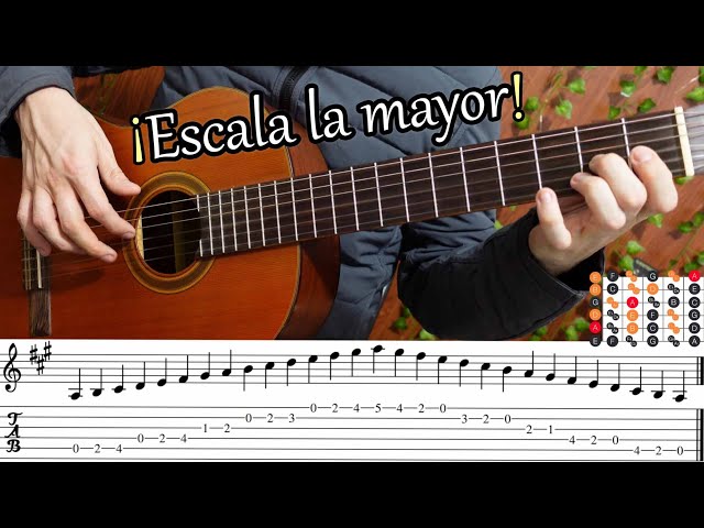 Escala Mi Mayor Aprender A Tocar Guitarra Escalas Para Guitarra En
