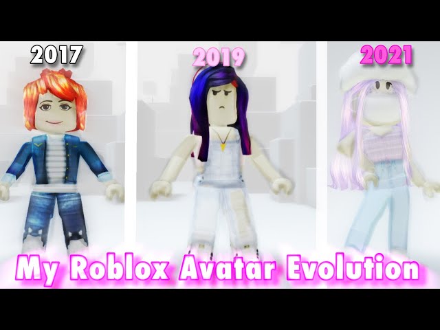 Roblox Avatar Evolution 2019-2021 🌟 