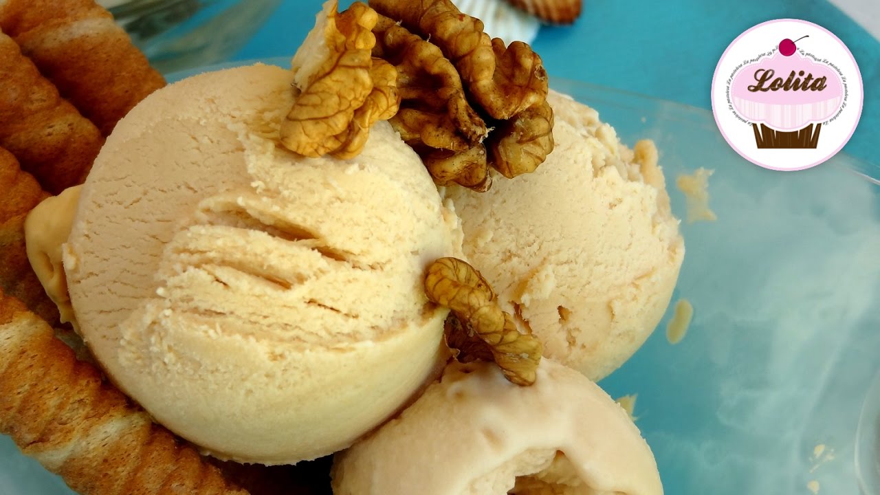Receta de helado de dulce de leche casero | Helado cremoso sin máquina |  Helado fácil - YouTube