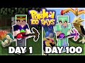 I Survived 100 Days of Minecraft PIXELMON... Heres What Happened