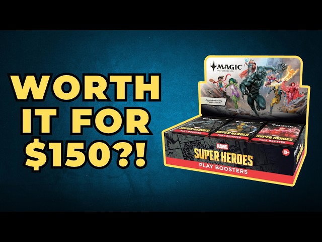 Opening a STACKED Marvel Super Heroes Play Booster Box!!! 🦸 - YouTube