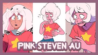 PINK STEVEN AU  Steven Universe