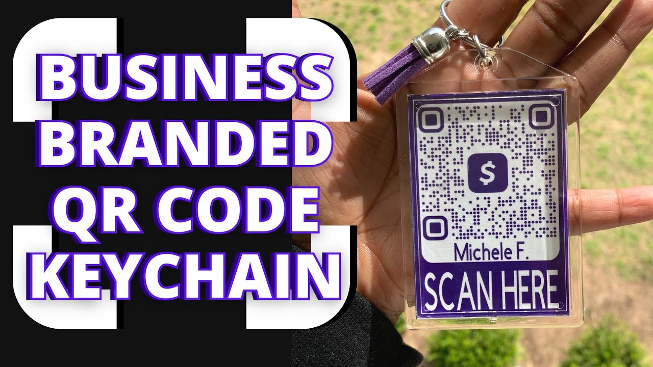 HOW TO QR CODE KEYCHAIN YouTube