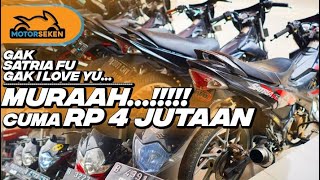 TERNYATA ENGGAK MAHAL, SUZUKI SATRIA F150 BEKAS DI SINI SEHARGA HONDA BEAT | Motorseken