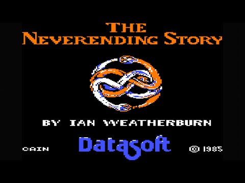 The Neverending Story walkthrough/longplay (Apple II - Datasoft)