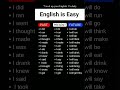 Past, Present & Future Tense in 7 Seconds | English Grammar #english #shorts