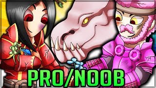 NEW SURVIVAL MODE - Pro and Noob VS Monster Hunter World Multiplayer! (Awesome Challenge Quest)