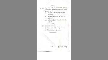 Descriptive statistics degree 2ndsem old qsn paper 2024 #andhrauniversity #datascience #degree #au