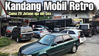 Kandang Mobil Retro Nih, Cuma 20 Jutaan aja Dapat Mobil Bekas Koleksi dan Hobi Kondisi Rapih