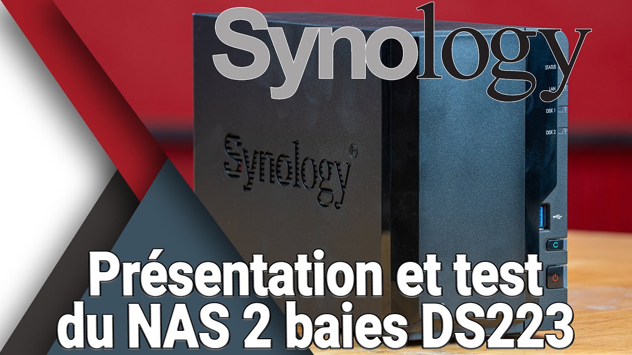 Serveur NAS - SYNOLOGY - DS223J - 2 baies