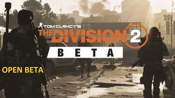 The Division 2 Open Beta - Disconnected from servers again!!