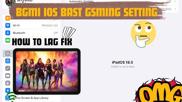 😱how to fix lag in iPad 9th generation iPhone & iPad speed for gaming % BGMI lag fix on ios 18.5 n