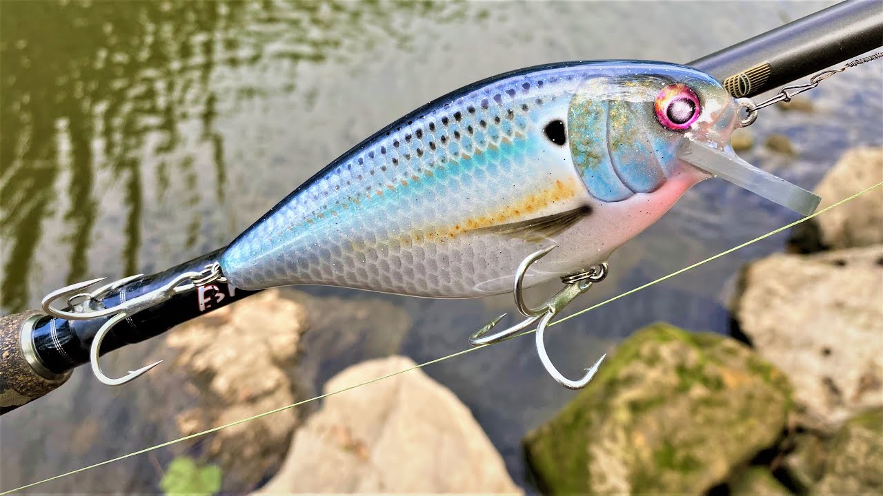 Watch Making a ThreadFin Shad CrankBait Video on