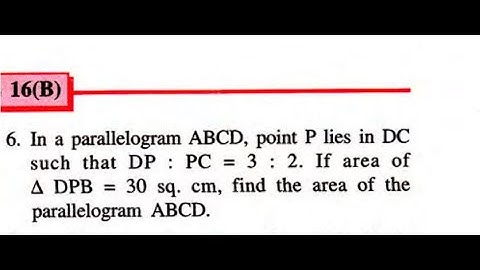 ex 16b q6 Class 9 SELINA Solutions Maths Chapter 16 Area Theorems chapter 16 concise mathematics