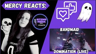 Mercy Reacts: Domination - Band Maid (LIVE)