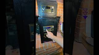 ACTIGER Smart Digital Safe Deposit Box - Large Home Security Cabinet with Interior Lock, Alarm,