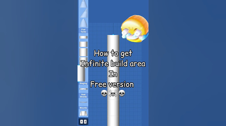 How to get infinite build area in SFS free version #spaceflightsimulator #sfs #sfs2 #phonk #shorts
