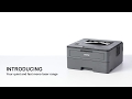 Brother HL-L2375DW Compact A4 Wireless Mono Laser Printer