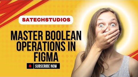 🔥 Master Boolean Operations in Figma 🔥|Figma|UI/UX