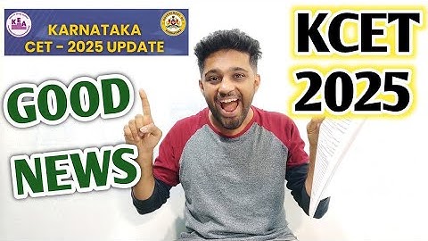 GOOD NEWS for KCET 2025 students | KCET Counselling & Application Form Editing