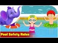 Pool Safety Rules | Safety Rule Songs | 4K | Appu Series