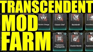 Fastest Way to Farm transcendent mods the first descendant (best transcendent mod farm)