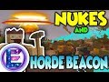 Unturned - ADMIN WEAPONS | 20 Nukes MASS LAG + Horde Beacon just for fun ( Horde beacon survival )