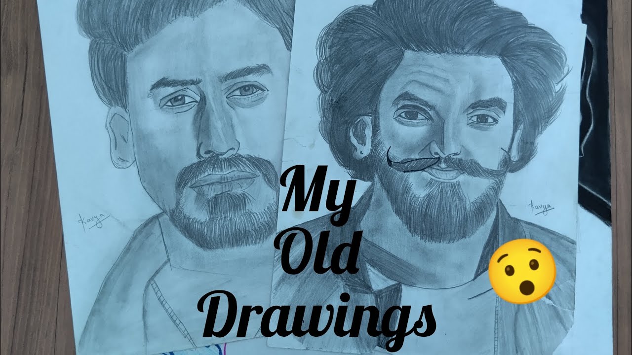 My old drawings 😮 || how I start - YouTube