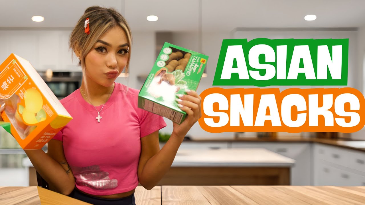 Must-Try Exotic Asian Snacks 🍡😋 (Healthy & Unique!)