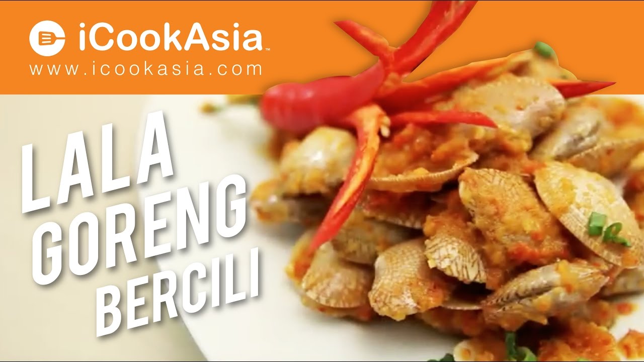 Resepi Lala Goreng Bercili  Try Masak  iCookAsia - YouTube