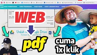 Cara mudah menyimpan halaman web menjadi file pdf -  web to pdf -  convert webpage to pdf screenshot 5