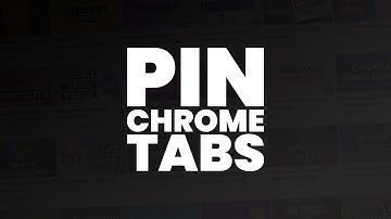 How to Pin Tabs in Google Chrome | Tech Tip of the Week
