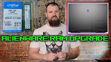 Alienware m16 R2  Laptop Ram Upgrade Install #alienware #hardware