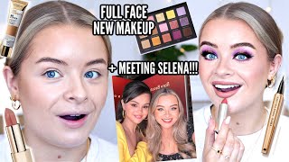 FULL FACE *new* makeup (+ meeting SELENA GOMEZ!!!) 🥰