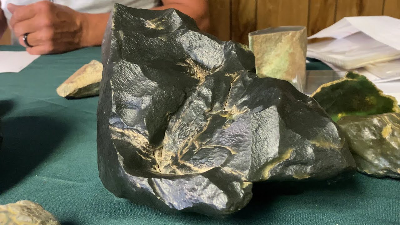 WYOMING STONE RANGER JADE TIN CUP JASPER WEST OF CASPER Rockhounding