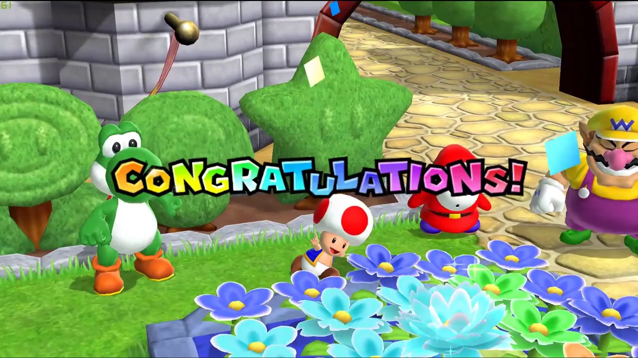 Mario Party 9 Garden Battle - Shy Guy vs Wario vs Toad vs Yoshi Gameplay | MARIOGAMINGHUB